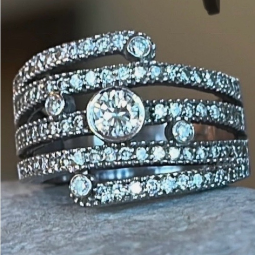 Elegant 14k Diamond Ring